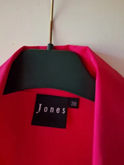 Jones Damen Hemdbluse Pink Gr. 38;M Kurzarm Casual
