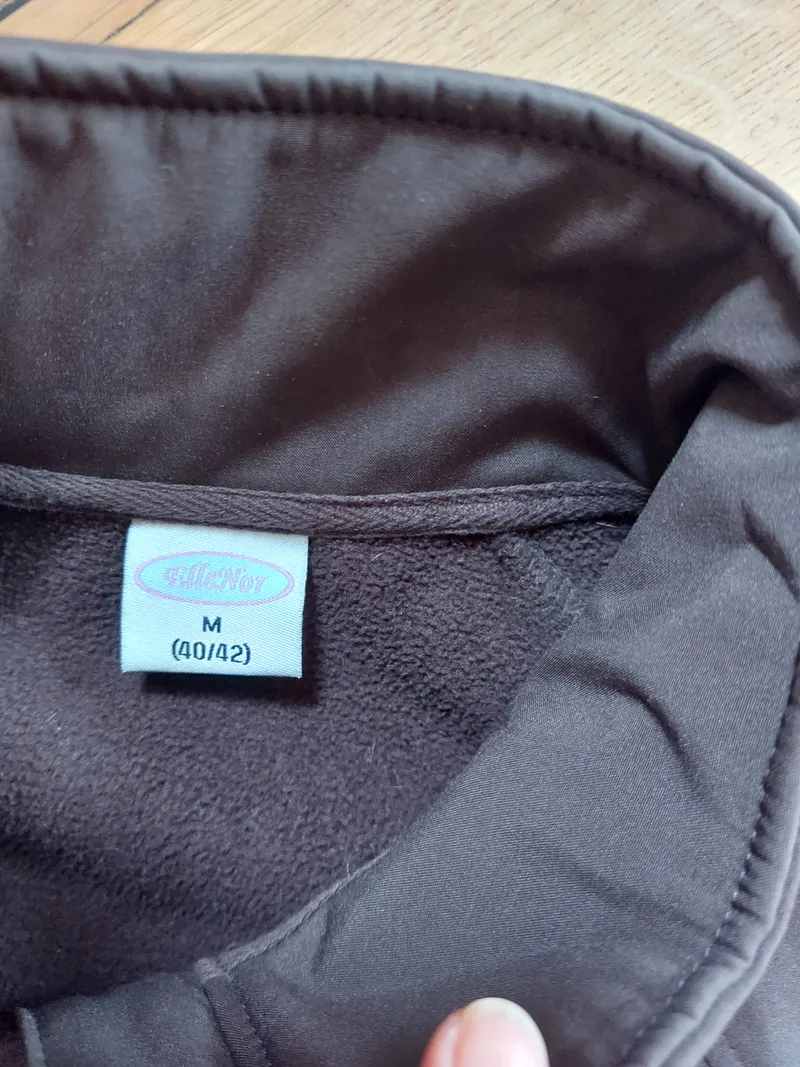 Ellenor Damen Softshelljacke Gr. 40/42 Braun Outdoor Stickerei 4