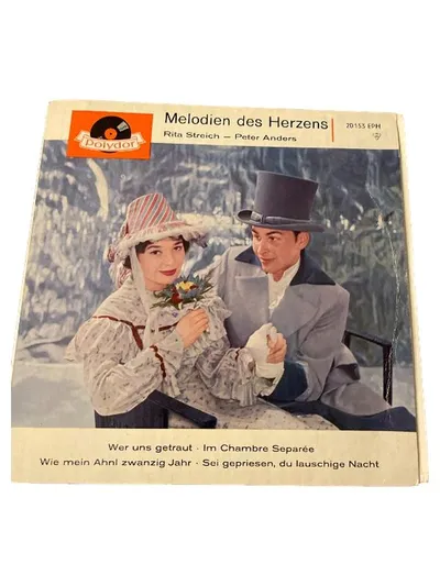 Melodien des Herzens - Rita Streich & Peter Anders Vinyl Single Polydor
