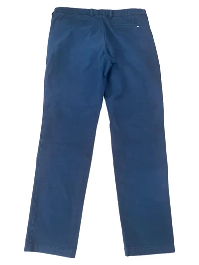 BOSS Herren Anzughose Kaito Slim Fit Gr. 52 Petrol Business Hose