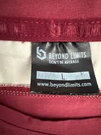 Beyond Limits Herren T-Shirt Sportlich Rot Gr. el 5