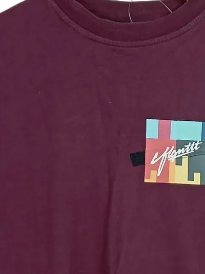 Flgntlt Herren T-Shirt Streetwear Rot Gr. 46/S