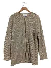 COSTES Strickjacke Damen Gr. L Beige Casual 1