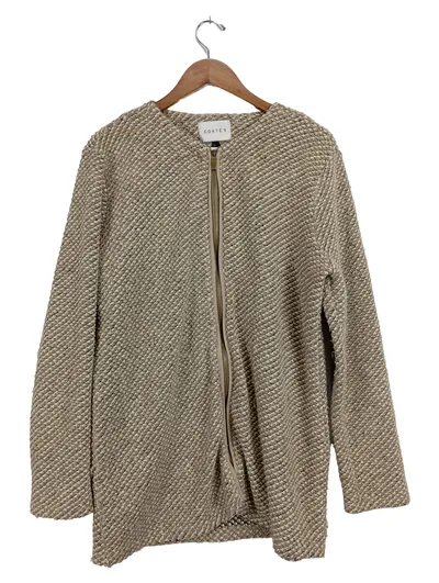 COSTES Strickjacke Damen Gr. L Beige Casual