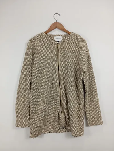 COSTES Strickjacke Damen Gr. L Beige Casual