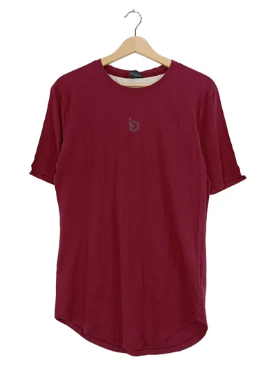 Beyond Limits Herren T-Shirt Sportlich Rot Gr. 50/L Baumwolle