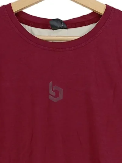Beyond Limits Herren T-Shirt Sportlich Rot Gr. 50/L Baumwolle