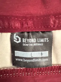 Beyond Limits Herren T-Shirt Sportlich Rot Gr. 50/L Baumwolle 3