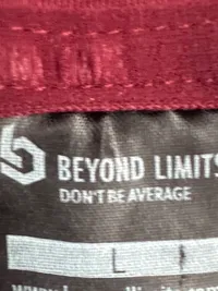 Beyond Limits Herren T-Shirt Sportlich Rot Gr. 50/L Baumwolle 4