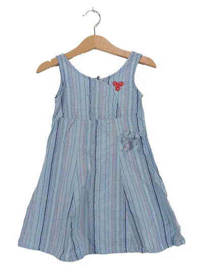 Jack Wolfskin Kinder Freizeitkleid Mädchen gestreift Gr. 92 Casual Mehrfarbig