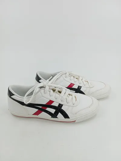 Asics Sportschuhe Damen Sneaker Gr. 38 Weiß Freizeit Turnschuhe