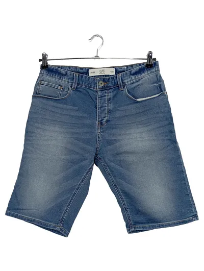 Q/S designed by Herren Jeans Shorts Blau Gr. 31 W31 John Loose Fit Casual Denim