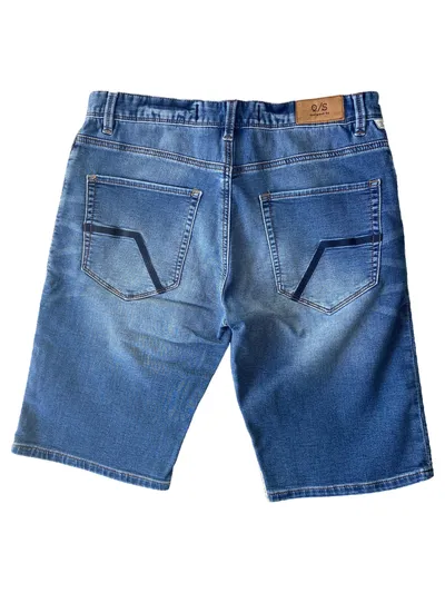 Q/S designed by Herren Jeans Shorts Blau Gr. 31 W31 John Loose Fit Casual Denim