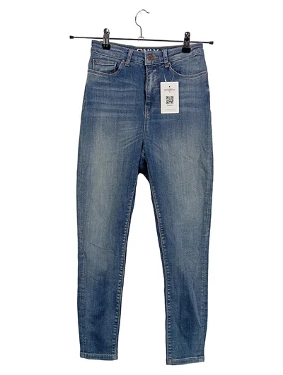 ONLY Damen Jeans Straight Leg Blau W27/L30 Gr. 36 Denim Hose