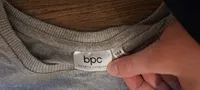 BPC Bonprix Collection Langarmshirt Bär Weihnachten Kinder Gr. 164/170 Grau 2