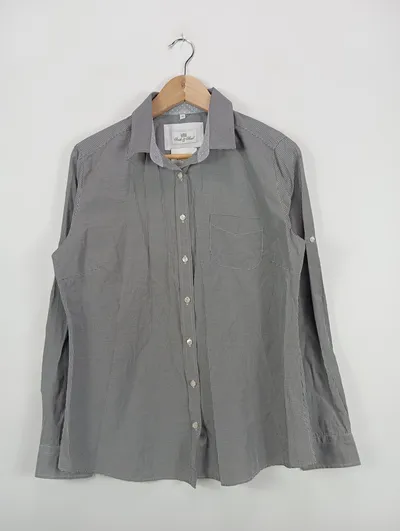 Smith & Soul Kariertes Business Hemd Damen Langarm Mehrfarbig 44 XXL