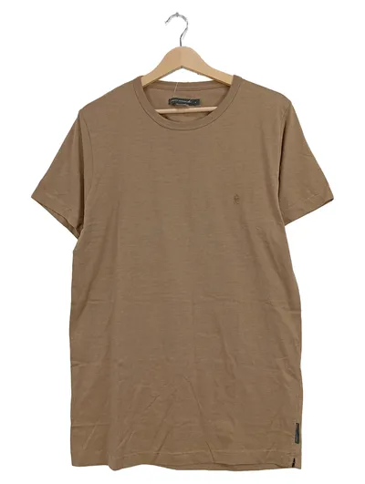 French Connection Herren T-Shirt Beige Casual Gr. 52;XL