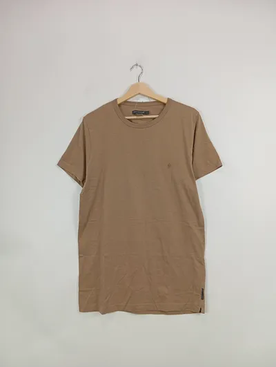 French Connection Herren T-Shirt Beige Casual Gr. 52;XL