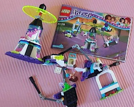 LEGO Friends 41128 Freizeitpark Weltraumkarussell Bauset komplett ab 6 1