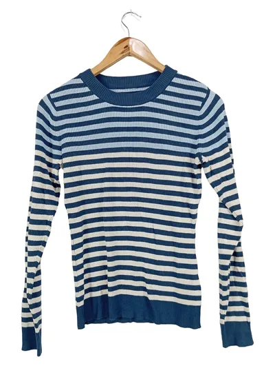 CULTURE Damen Rippstrick Pullover gestreift Gr. 36/S Mehrfarbig