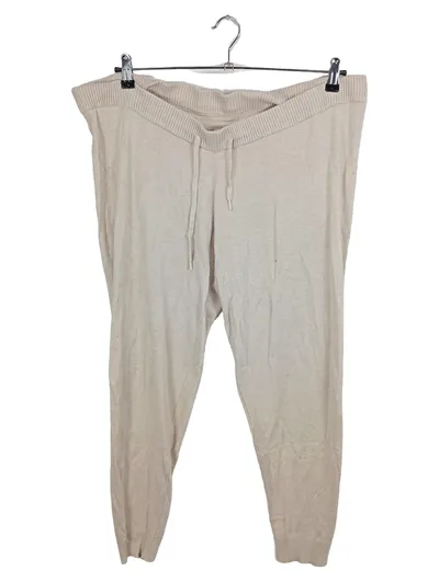 Mama Damen Jogginghose Strickhose Beige Gr. XL Hose Freizeit