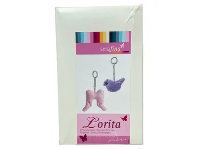 Serafina Lorita Schlüsselanhänger Bastelset Kreativ Mehrfarbig Kinder