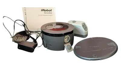 iRobot Scooba 200 Series Bodenwischroboter Wischroboter Schwarz