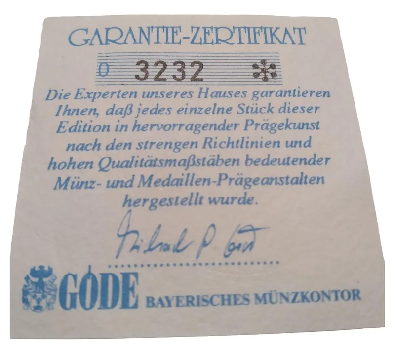 GÖDE Medaille Wilhelm I. 1797-1888 Deutscher Kaiser König von Preußen Nr. 3232 3