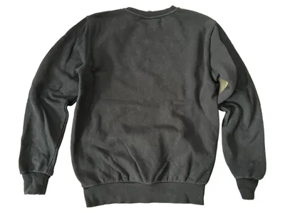 Ellesse Damen Sweatshirt Gr. 36/S Schwarz Casual Logo Print Baumwolle