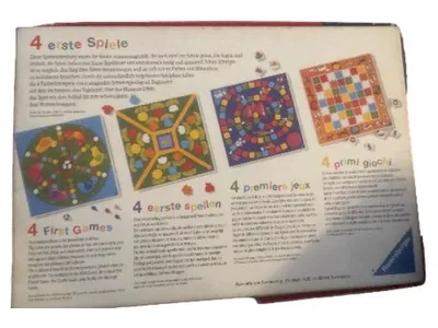 Ravensburger 4 erste Spiele Brettspiel Kinderspiel Klassiker
