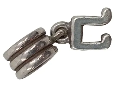 Pandora Damen Charm Anhänger Notenschlüssel Klassisch Silber 925 Sterlingsilber