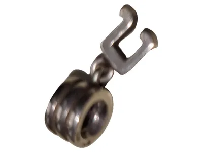 Pandora Damen Charm Anhänger Notenschlüssel Klassisch Silber 925 Sterlingsilber