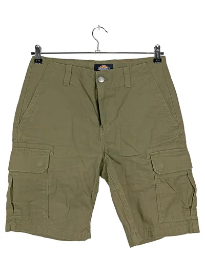 Dickies Herren Cargo Shorts Oliv Gr. 30 Casual Baumwolle