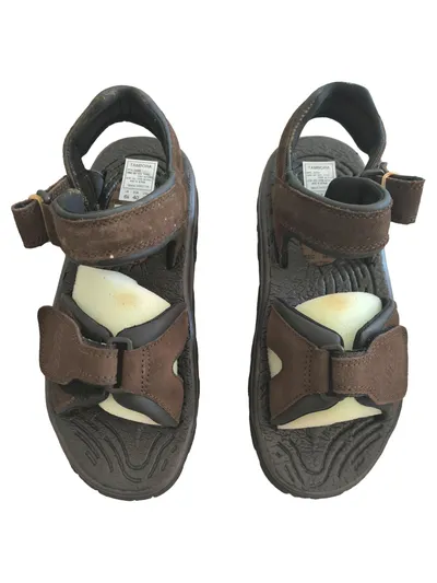 Hi-Tec Herren Outdoorsandalen Größe 40 Braun Klettverschluss
