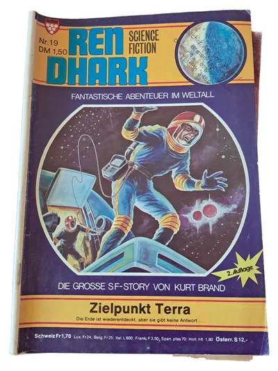 Ren Dhark 19 Zielpunkt Terra Kurt Brand Science Fiction Roman Kelter