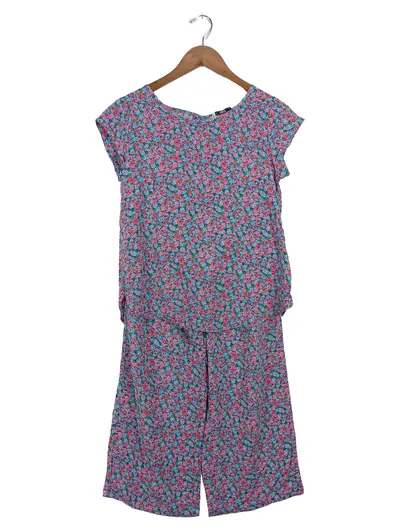ONLY Damen Twin Set Blumenmuster Mehrfarbig Gr. 34/XS Shirt & Hose Casual