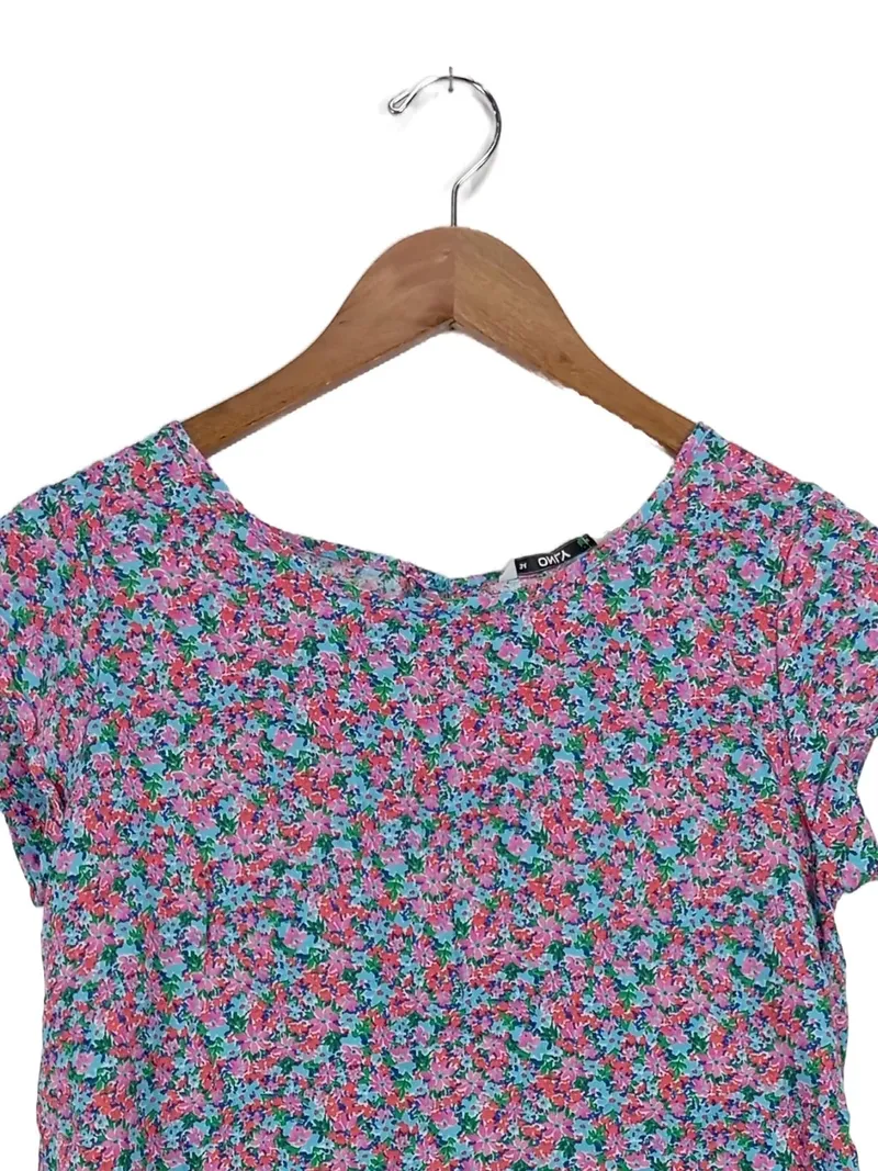 ONLY Damen Twin Set Blumenmuster Mehrfarbig Gr. 34/XS Shirt & Hose Casual 3