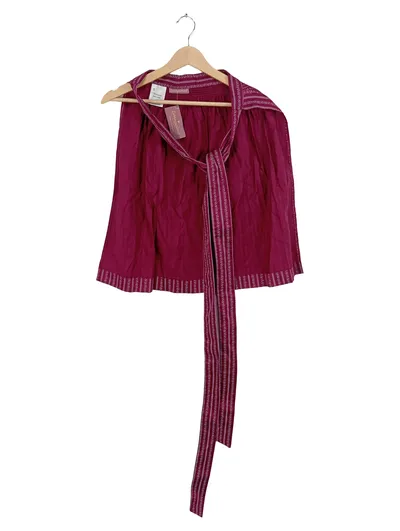 Lieblingsgwand Dirndl Schürze Damen 36/S Rot Traditionell Florales Muster 58cm