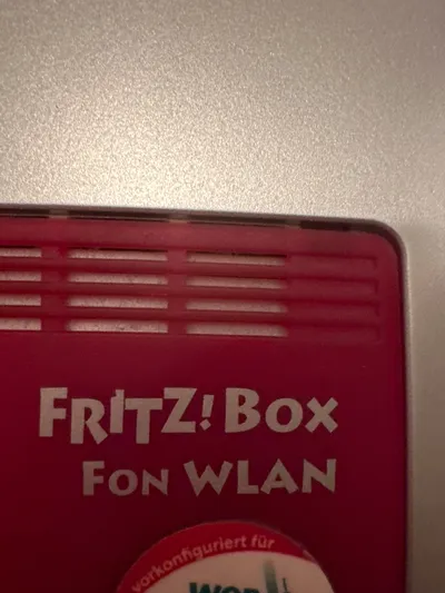 AVM FRITZ!Box Fon WLAN 7330 Router DSL Modem rot