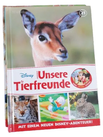 Disney Stickerbuch Unsere Tierfreunde Band 21 Eaglemoss Kinder ab 4
