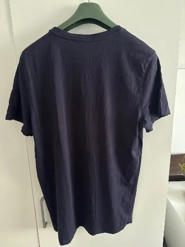 Chiemsee Herren T-Shirt Logo-Print Dunkelblau Gr. XL Baumwolle