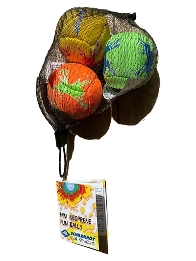 Schildkröt Mini Neoprene Fun Balls Wasserspielzeug Mehrfarbig Kinder Strand Pool