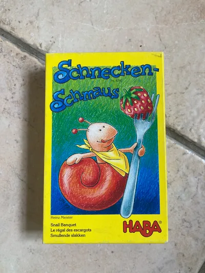 HABA Schnecken-Schmaus Kartenspiel Gesellschaftsspiel Kinder ab 4 Jahre