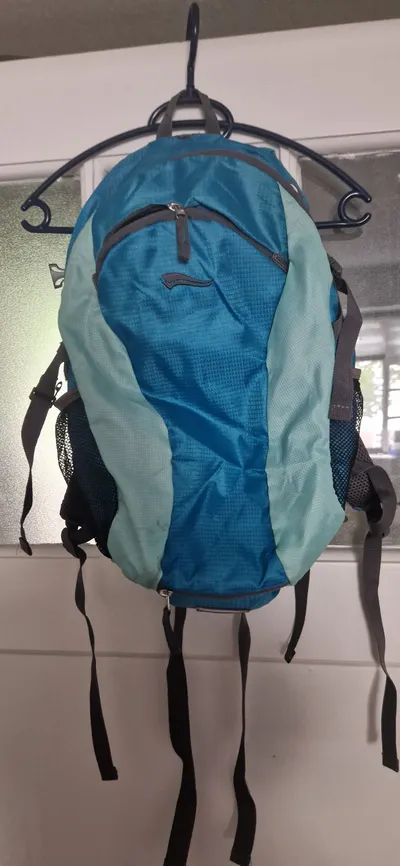 CRIVIT Rucksack Outdoor Blau Hellblau 20L Polyester Wanderrucksack