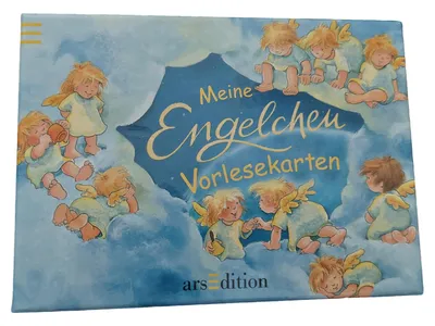 ars edition Meine Engelchen Vorlesekarten Weihnachten Kinder Kartenspiel