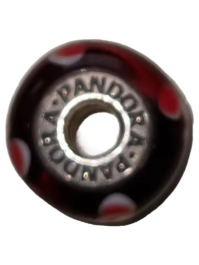 Pandora Charm Anhänger Damen Silber Mehrfarbig Punkte Klassisch