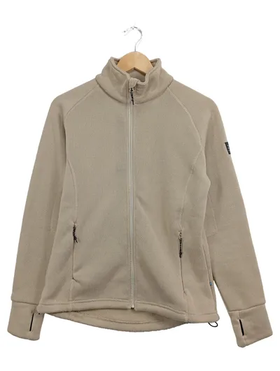 2117 of Sweden Damen Fleecejacke Outdoor Beige Gr. 36/S