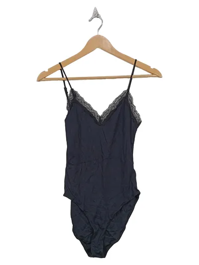 Zara Damen Unterwäsche Set Lingerie Spitze Träger Schwarz S