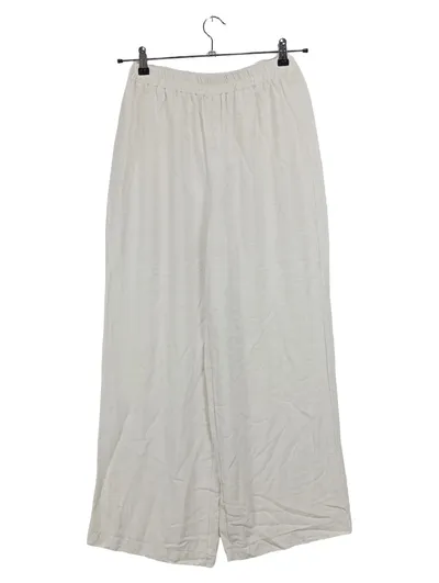 Pigalle Stoffhose Damen Beige Gr. 38 Casual Raffungen L29