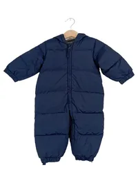 babyGap Kinder Schneeanzug Overall Kapuze Gesteppt Blau Gr. 80 1